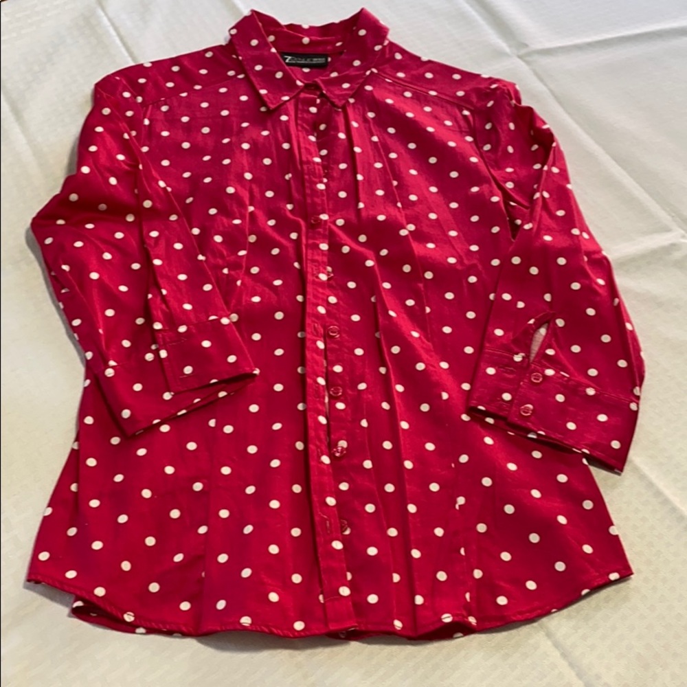 Gently worn button up shirt size medium